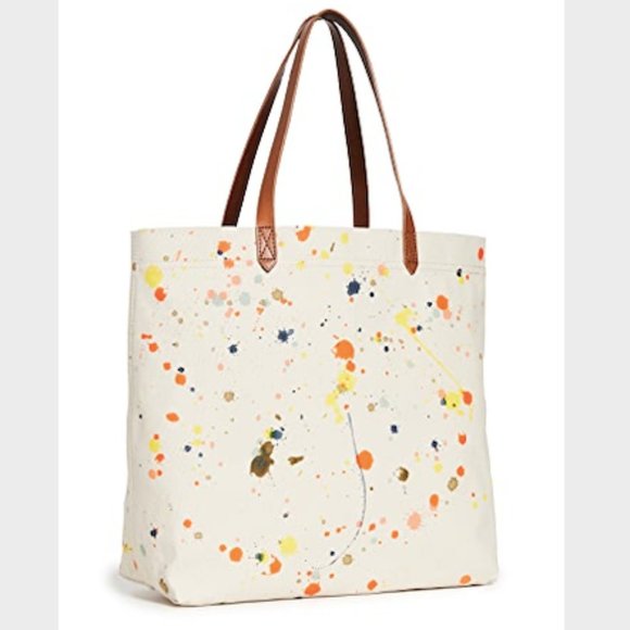 Madewell Handbags - Madewell Ltd Edition Transport Tote Splatter Paint